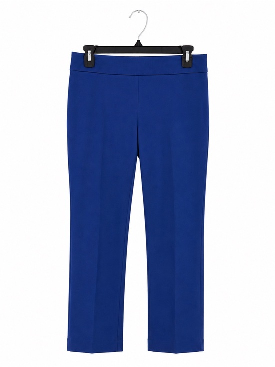 LOFT Pants - LOFT Petite Dress Pants Womens 10P Blue Side Zip Ankle Career Stretch